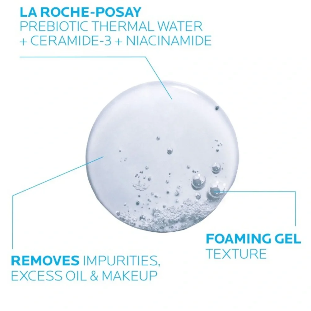 La Roche-Posay Toleriane Purifying Foaming Cleanser 13.5 oz Sensitive/Oily Skin